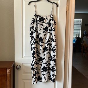 NWT A . New Day Linen blend Dress